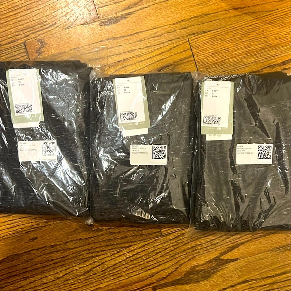 H&M Boys Joggers 9-10 New